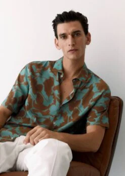 Chemise Fluide Imprimé Fleuri -Tenues Basiques 57064777 50 D5