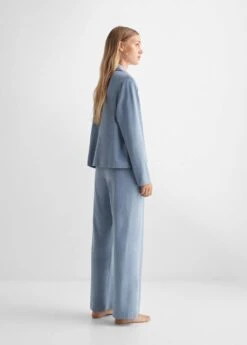 Pyjama Long En Coton -Tenues Basiques 57065795 52 R