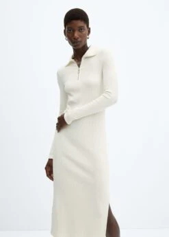 Robe Décolleté Zippé