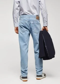 Jean Loose-fit Délavé Clair -Tenues Basiques 57065962 TC R