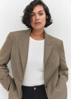 Veste Pied-de-poule 18 Veste Pied-de-poule -Tenues Basiques 57065963 30 D4