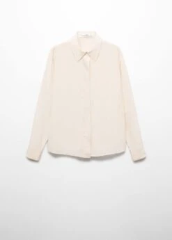 Chemise Soie Coutures Linéaires -Tenues Basiques 57065976 02 B