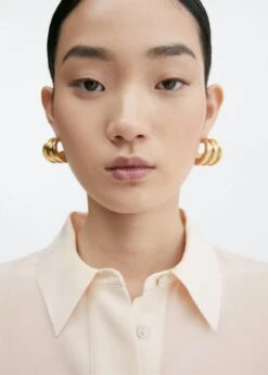 Chemise Soie Coutures Linéaires -Tenues Basiques 57065976 02 D1