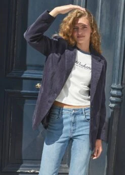 Veste Costume Velours Côtelé -Tenues Basiques 57065992 69 D5