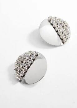 Boucles D'oreilles Combinées Forme Circulaire -Tenues Basiques 57067741 PL