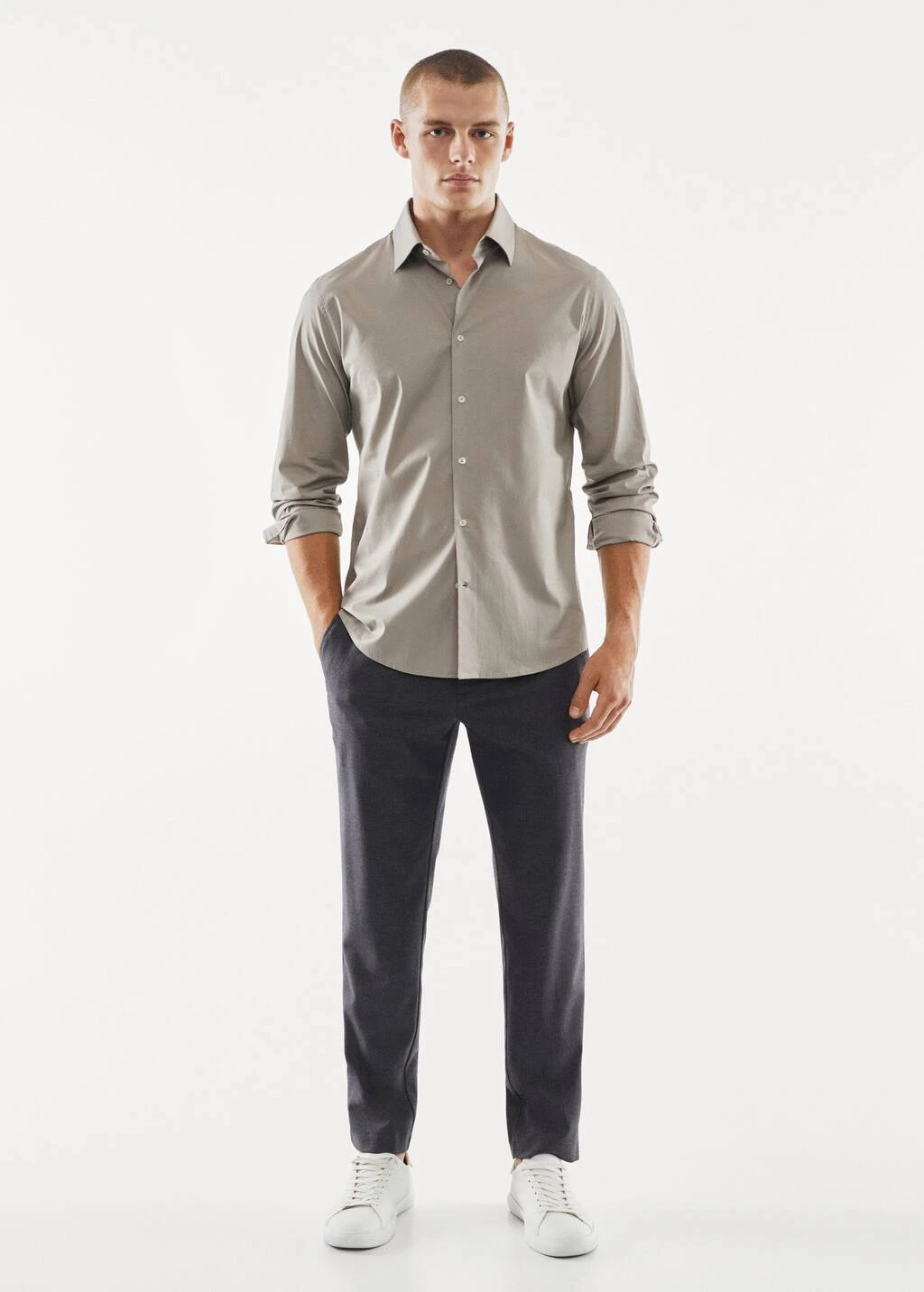 Pantalon Slim Fit Tissu Technique 12 Pantalon Slim Fit Tissu Technique – Image 10