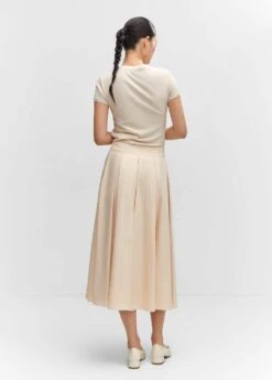 Jupe Midi à Pinces -Tenues Basiques 57073803 05 R