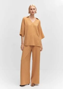 Blouse Col Chemise -Tenues Basiques 57074012 07 99999999 01