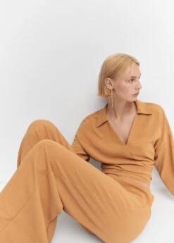 Blouse Col Chemise -Tenues Basiques 57074012 07 D2