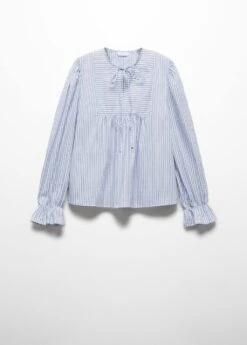 Blouse Coton à Rayures -Tenues Basiques 57074034 52 B