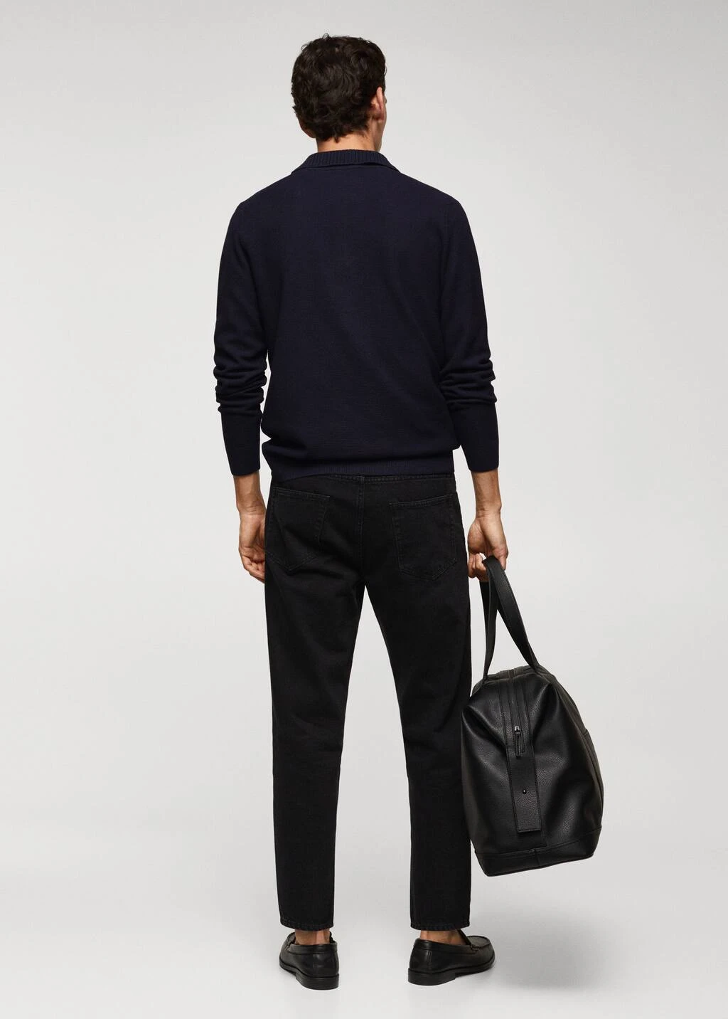 Polo Maille Fine Structuré 5 Polo Maille Fine Structuré – Image 3