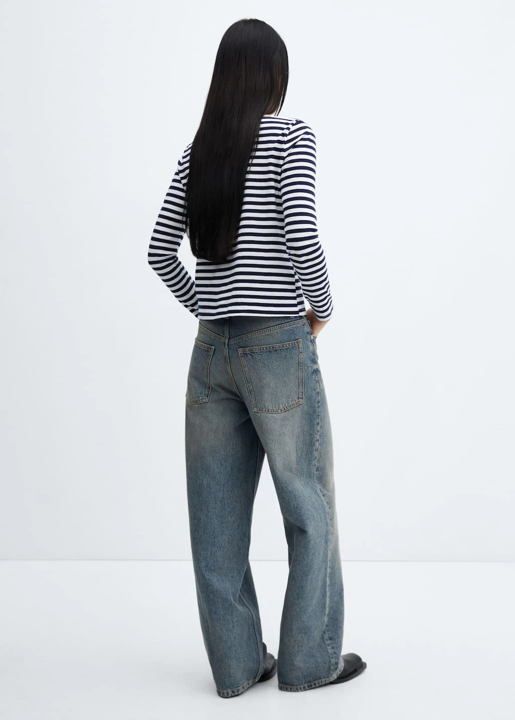 T-shirt Col Bateau Coton 5 T-shirt Col Bateau Coton – Image 3