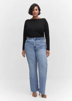 T-shirt Col Bateau Coton 35 T-shirt Col Bateau Coton -Tenues Basiques 57074401 99 D3