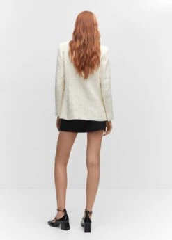 Veste Tweed Bouton Bijou -Tenues Basiques 57074430 05 R