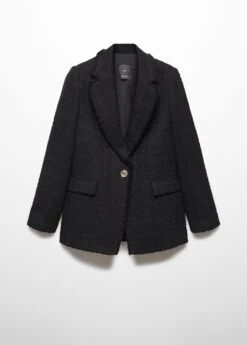 Veste Tweed Bouton Bijou -Tenues Basiques 57074430 99 B