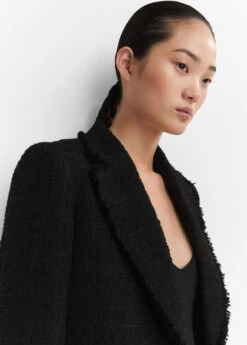 Veste Tweed Bouton Bijou -Tenues Basiques 57074430 99 D1