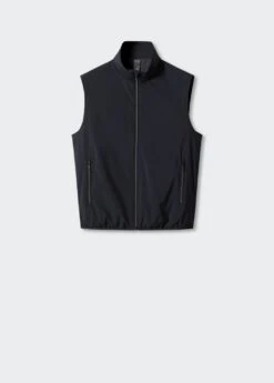 Gilet Léger Matelassé Résistant à L’eau -Tenues Basiques 57074756 56 B