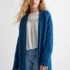 Cardigan Long Maille Ajourée -Tenues Basiques 57075953 59