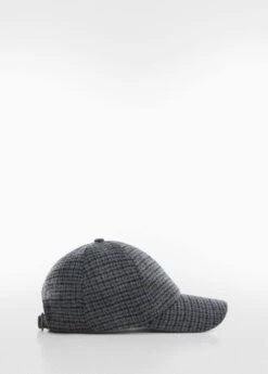 Casquette Laine Carreaux -Tenues Basiques 57076012 92 B