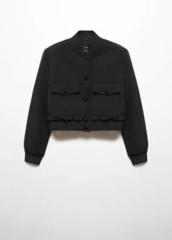 Veste Bomber épaulettes 37 Veste Bomber épaulettes -Tenues Basiques 57076019 99 B