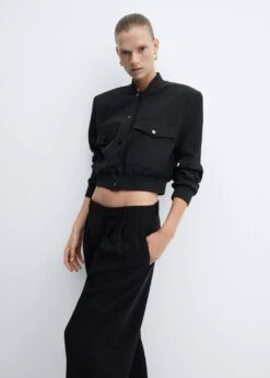 Veste Bomber épaulettes 32 Veste Bomber épaulettes -Tenues Basiques 57076019 99 D2