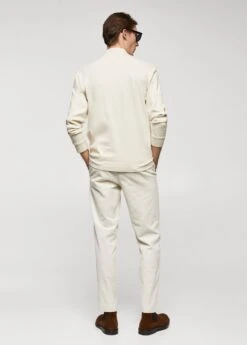 T-shirt Manches Longues Col Montant -Tenues Basiques 57077739 05 R