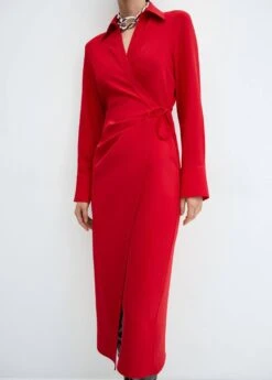 Robe Chemisier Croisée -Tenues Basiques 57077755 70 D6