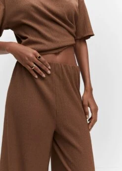 Jupe-culotte Texturée -Tenues Basiques 57082505 30 D6