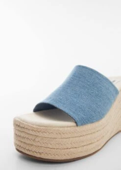 Sandales Plateforme Corde -Tenues Basiques 57082524 TM D1