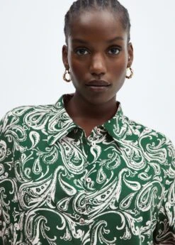 Chemise Fluide Imprimée -Tenues Basiques 57083805 43 D4