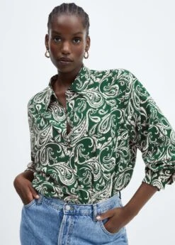 Chemise Fluide Imprimée -Tenues Basiques 57083805 43 D5