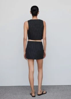 Gilet Crop Boutons 27 Gilet Crop Boutons -Tenues Basiques 57083808 69 R