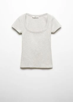 T-shirt Décolleté Plongeant -Tenues Basiques 57084037 91 B