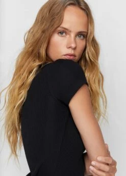 T-shirt Décolleté Plongeant -Tenues Basiques 57084037 99 D1