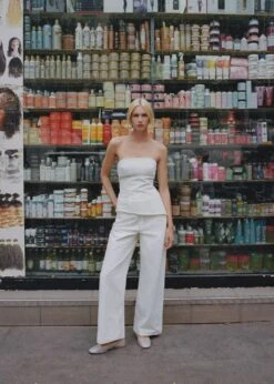 Top Bustier En Denim -Tenues Basiques 57084427 02 D9