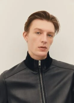 Blouson 100 % Cuir Nappa -Tenues Basiques 57085946 99 D5