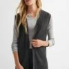 Cardigan Sans Manches Maille Côtelée -Tenues Basiques 57085952 92