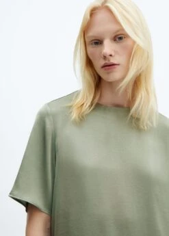 Blouse Satinée 22 Blouse Satinée -Tenues Basiques 57085976 40 D1