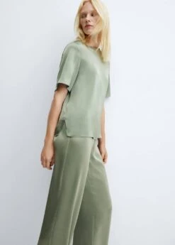 Blouse Satinée 23 Blouse Satinée -Tenues Basiques 57085976 40 D2