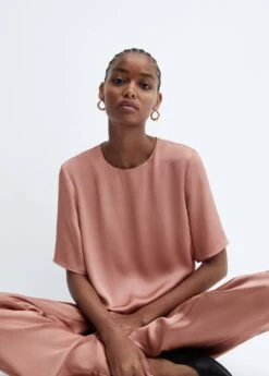 Blouse Satinée 33 Blouse Satinée -Tenues Basiques 57085976 81 D2