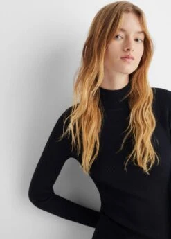 Robe Maille Ouverture Dos -Tenues Basiques 57086000 99 D1