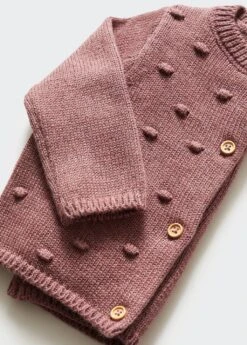 Cardigan Maille Brodé 9 Cardigan Maille Brodé -Tenues Basiques 57086710 85 D8