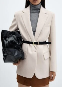 Veste Structurée Longue -Tenues Basiques 57087721 05 D6