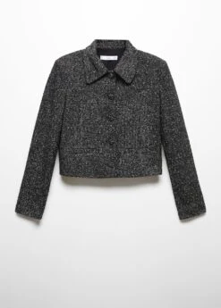 Veste Tweed Chinée -Tenues Basiques 57087729 99 B