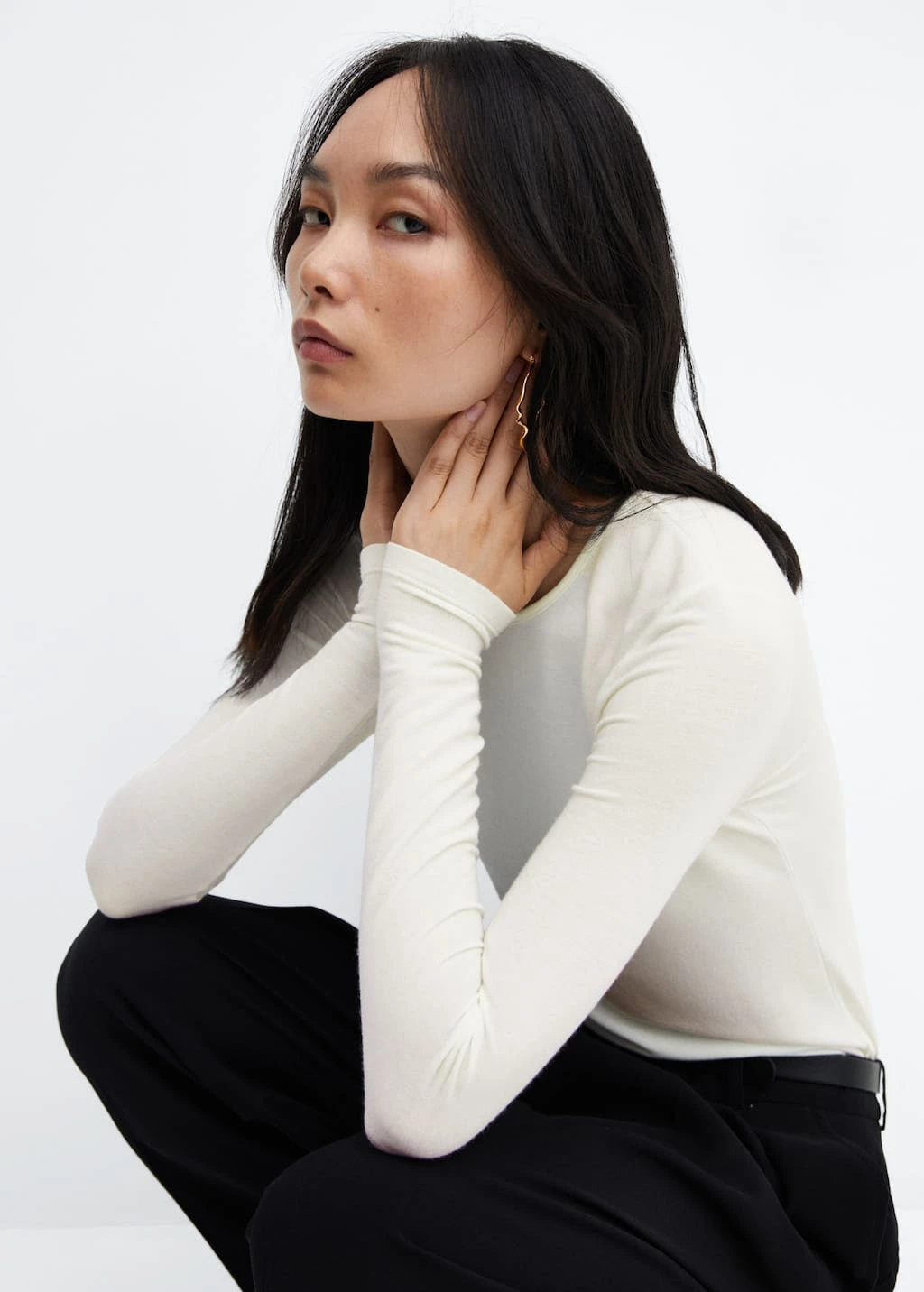 T-shirt Fin Col Rond 22 T-shirt Fin Col Rond – Image 20