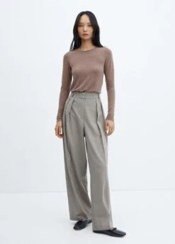 T-shirt Fin Col Rond 30 T-shirt Fin Col Rond -Tenues Basiques 57087731 35 99999999 01