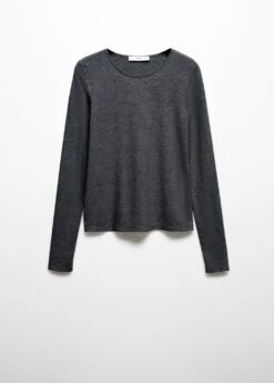 T-shirt Fin Col Rond 28 T-shirt Fin Col Rond -Tenues Basiques 57087731 96 B