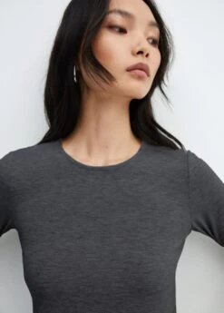 T-shirt Fin Col Rond 25 T-shirt Fin Col Rond -Tenues Basiques 57087731 96 D1