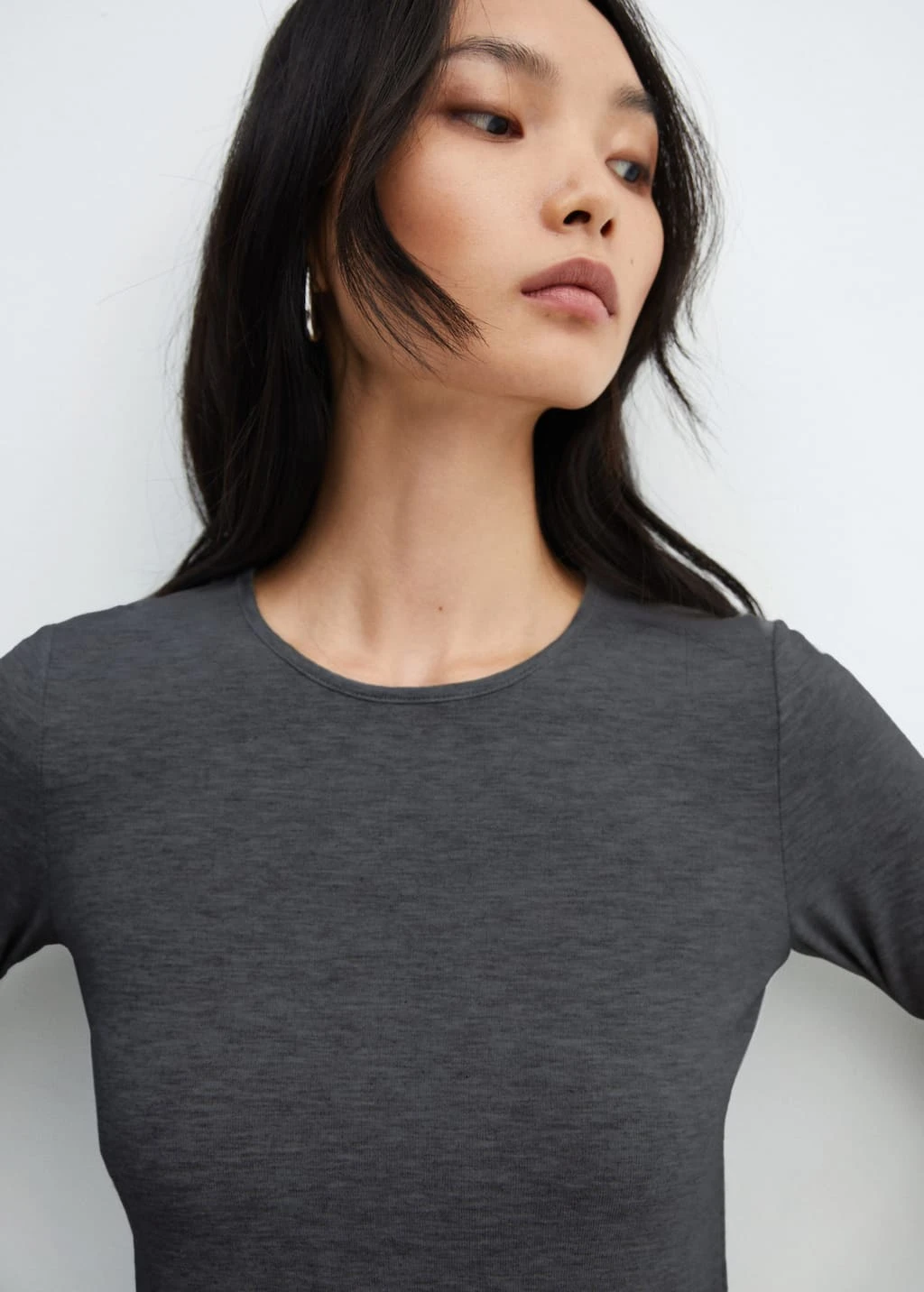 T-shirt Fin Col Rond 6 T-shirt Fin Col Rond – Image 4