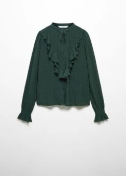 Blouse Fluide Volantée -Tenues Basiques 57087745 43 B